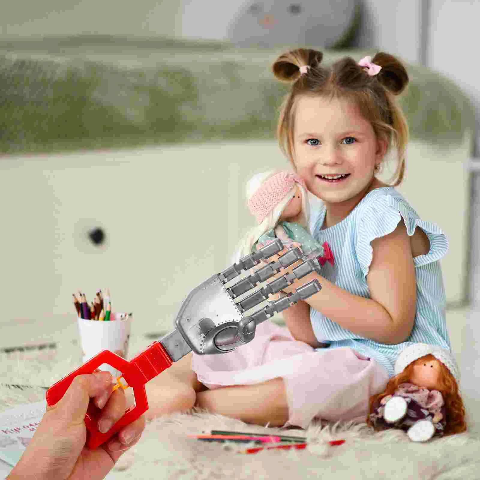 Mechanical Arm Toys Robot Grabbing for Hand-eye Coordination Fun Arms Childhood Grip Plastic Game Interactive Grabber
Mechanical Arm Toys Robot Grabbing for Hand-eye Coordination Fun Arms Childhood Grip Plastic Game Interactive Grabber