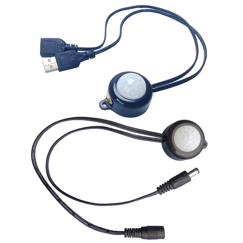 DC 5-24V 5A Mini Adjustable Auto PIR Infrared Motion Sensor Detector LED Light Strip Switch PIR Body Sensing Switch DC/USB Plug
DC 5-24V 5A Mini Adjustable Auto PIR Infrared Motion Sensor Detector LED Light Strip Switch PIR Body Sensing Switch DC/USB Plug