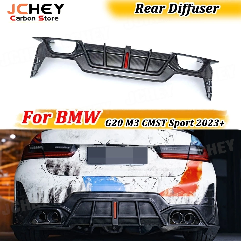JCHEY Dry Carbon Fiber Rear Bumper Spoiler Rear Lip For BMW G20 M3 CMST Sport 2023+ C Style Spoiler Guard FRP Body Kits
JCHEY Dry Carbon Fiber Rear Bumper Spoiler Rear Lip For BMW G20 M3 CMST Sport 2023+ C Style Spoiler Guard FRP Body Kits