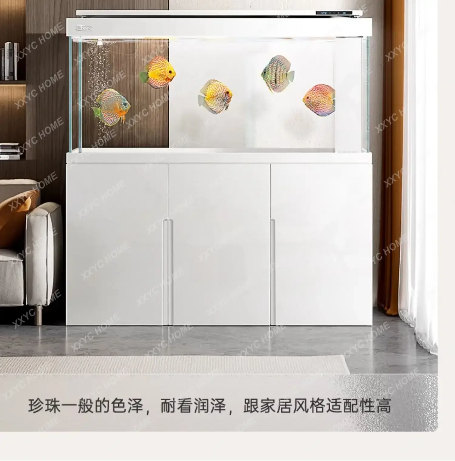 Fish Farm Indoors Aquarium Creative Ecology Ornamental Fish Decoration Aquarium Living Room Home Furniture
Fish Farm Indoors Aquarium Creative Ecology Ornamental Fish Decoration Aquarium Living Room Home Furniture