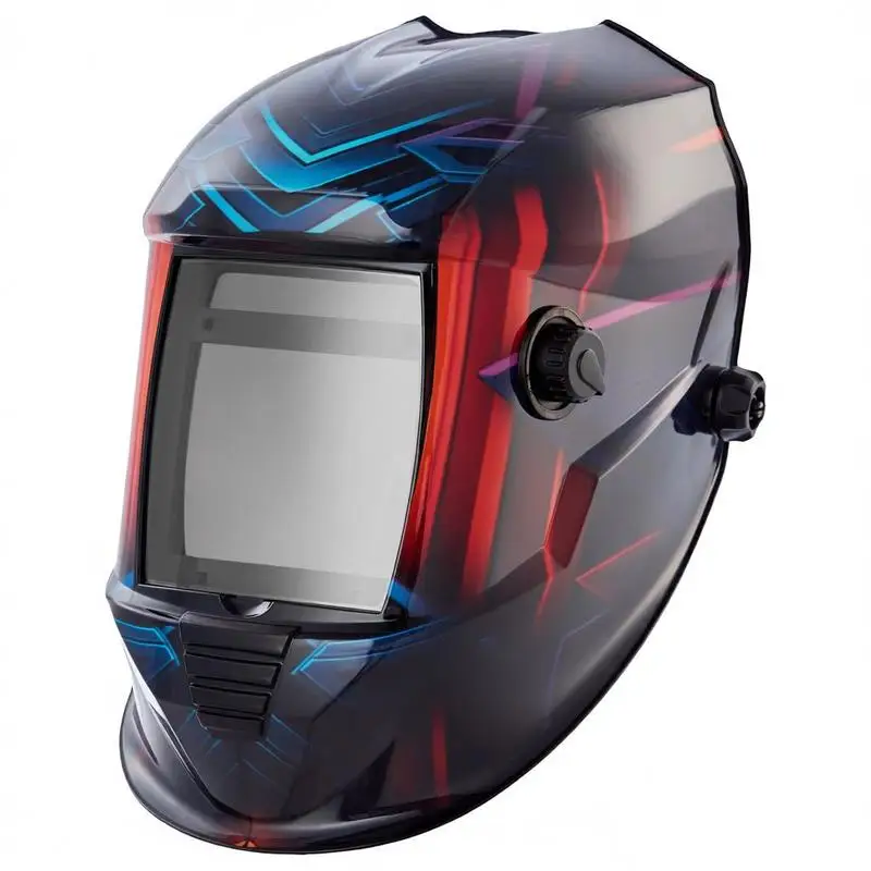 Automatic welding helmet, True Color, 100 x 80 mm, solar-powered welding mask with 4 arc sensors, DIN 4/5-9/9-13 for TIG, MIG & ARC welding, cutting, grinding – METIS series
Automatic welding helmet, True Color, 100 x 80 mm, solar-powered welding mask with 4 arc sensors, DIN 4/5-9/9-13 for TIG, MIG & ARC welding, cutting, grinding – METIS series