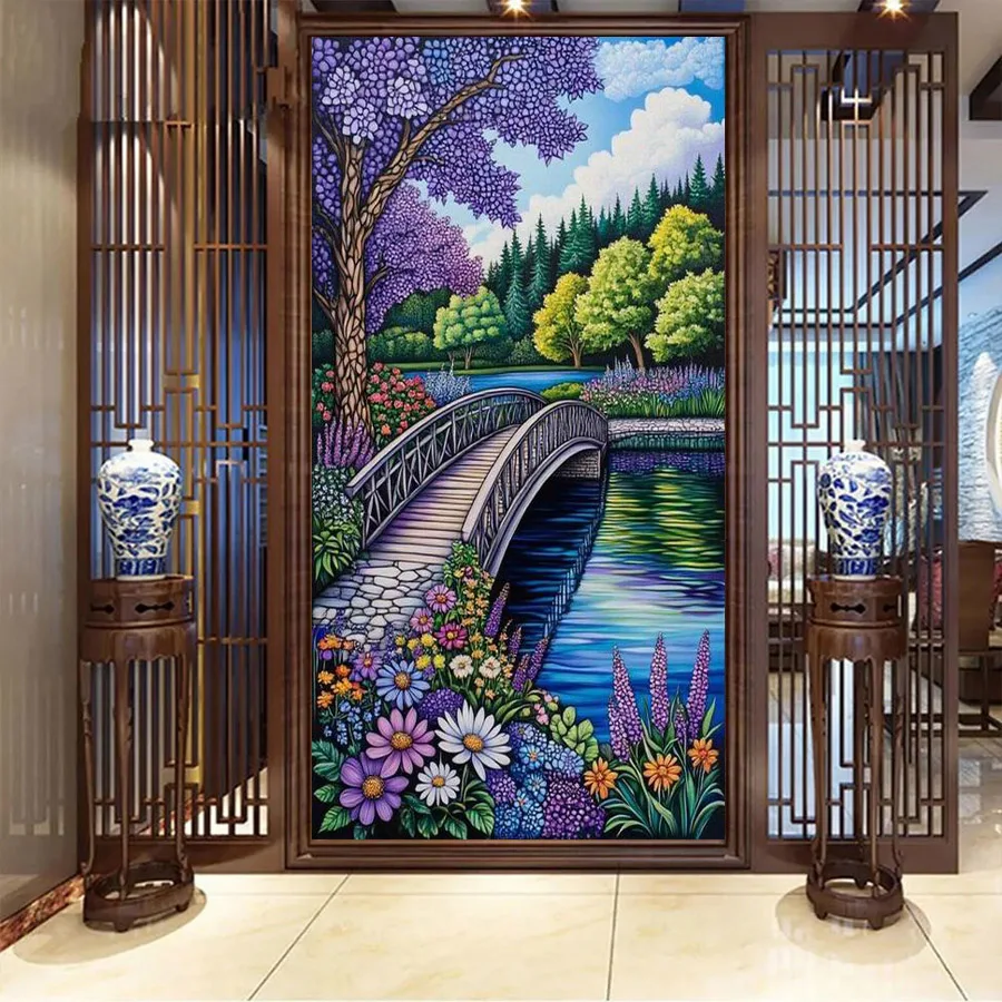 Fullcang Abstract Park Bridge River Scenery Large Size Diy Diamond Arts Painting Kits Full Drill Mosaic Embroidery Picture
Fullcang Abstract Park Bridge River Scenery Large Size Diy Diamond Arts Painting Kits Full Drill Mosaic Embroidery Picture