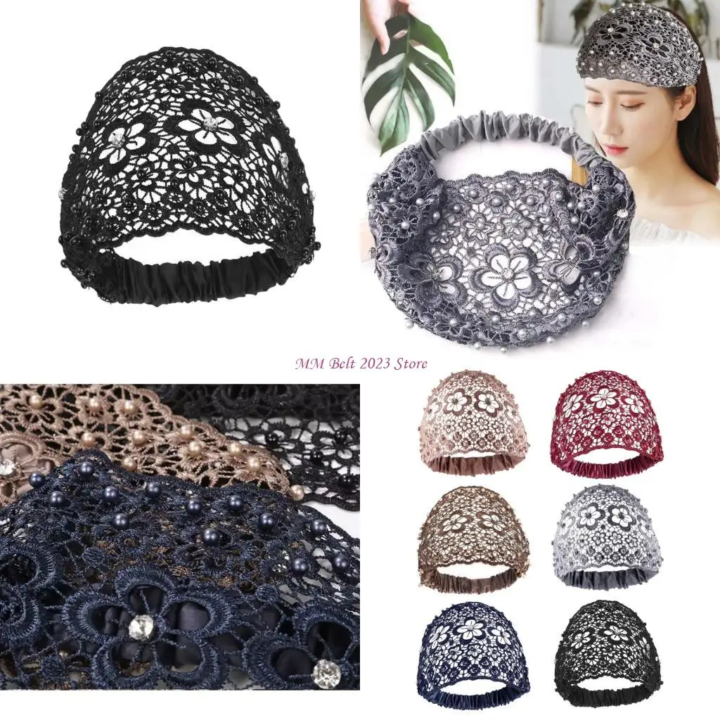 49ME Fashionable Wide Lace Hairband Elastic Stretch Design Gentle On Hair Costume Headwear Great For Casual And Prom Event
49ME Fashionable Wide Lace Hairband Elastic Stretch Design Gentle On Hair Costume Headwear Great For Casual And Prom Event