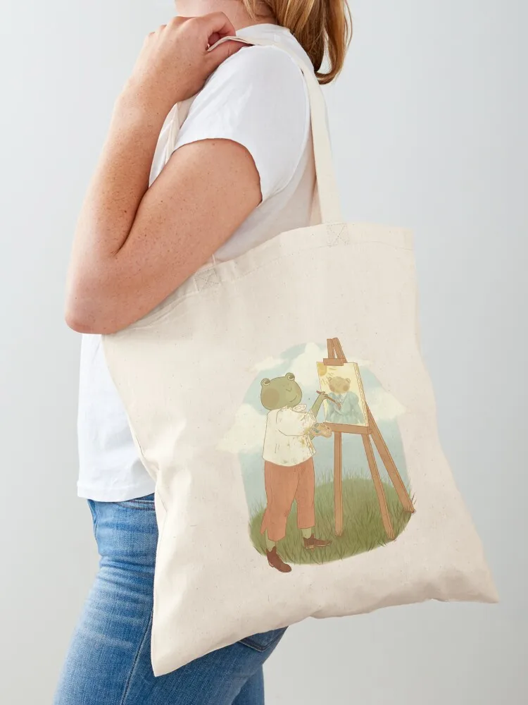 Painting frog Tote Bag tote bag canvas shopping cart bags shoping bag Handbags
Painting frog Tote Bag tote bag canvas shopping cart bags shoping bag Handbags