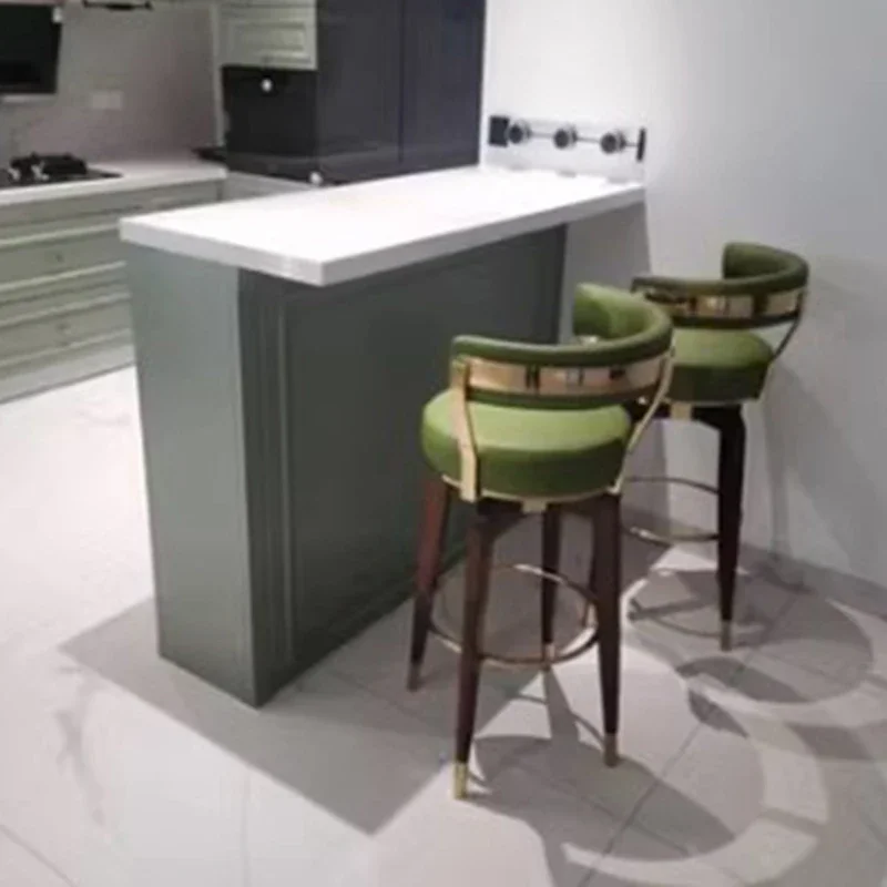 Luxury Swivel Bar Chairs Steel Nordic Wood Comfortable Accent Bar Stools Design Modern Metal Sillas Para Barra Furniture
Luxury Swivel Bar Chairs Steel Nordic Wood Comfortable Accent Bar Stools Design Modern Metal Sillas Para Barra Furniture