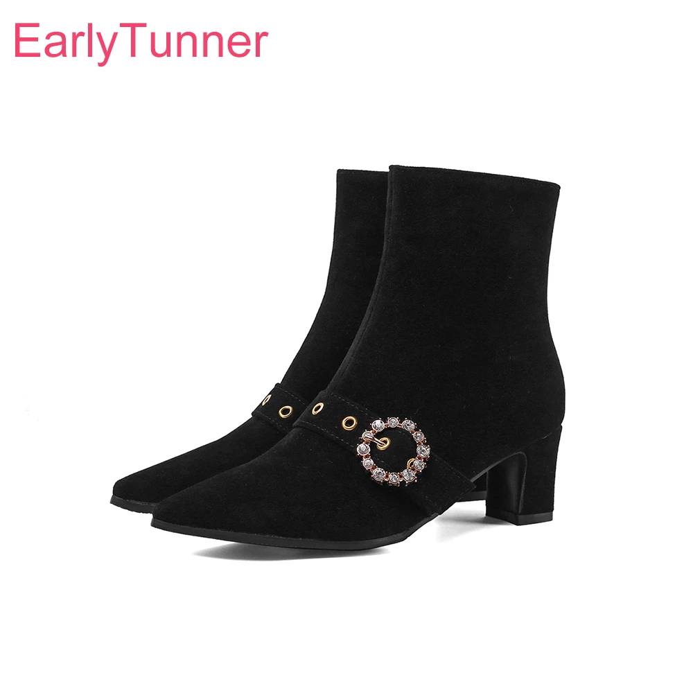 Winter Brand New Comfortable Black Yellow Women Ankle Boots Hot High Heels Lady Shoes Plus Big Small Size 12 32 43 45 48
Winter Brand New Comfortable Black Yellow Women Ankle Boots Hot High Heels Lady Shoes Plus Big Small Size 12 32 43 45 48