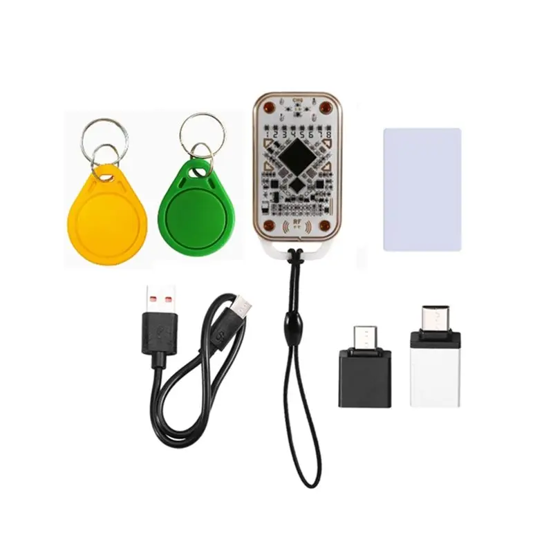 B63B-ID IC Card Reader Copier Chameleon V3.0 RFID Smart Chip 1UID+ 1CUID Keychain 1UID White Card Read Write Smart Tag Copye
B63B-ID IC Card Reader Copier Chameleon V3.0 RFID Smart Chip 1UID+ 1CUID Keychain 1UID White Card Read Write Smart Tag Copye