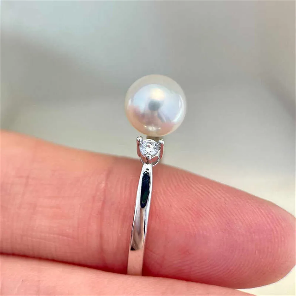 Solid S925 Sterling Silver Pearl Ring Settings Findings & Accessories - for Jewelry Making Bulk Wholesale Craft Supplies 8-10mm
Solid S925 Sterling Silver Pearl Ring Settings Findings & Accessories - for Jewelry Making Bulk Wholesale Craft Supplies 8-10mm