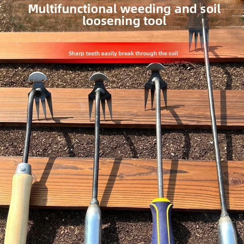Weeding tool, weed-removing tool, garden hoe, manganese steel farming tool, small hoe for loosening soil and digging wild vegeta
Weeding tool, weed-removing tool, garden hoe, manganese steel farming tool, small hoe for loosening soil and digging wild vegeta