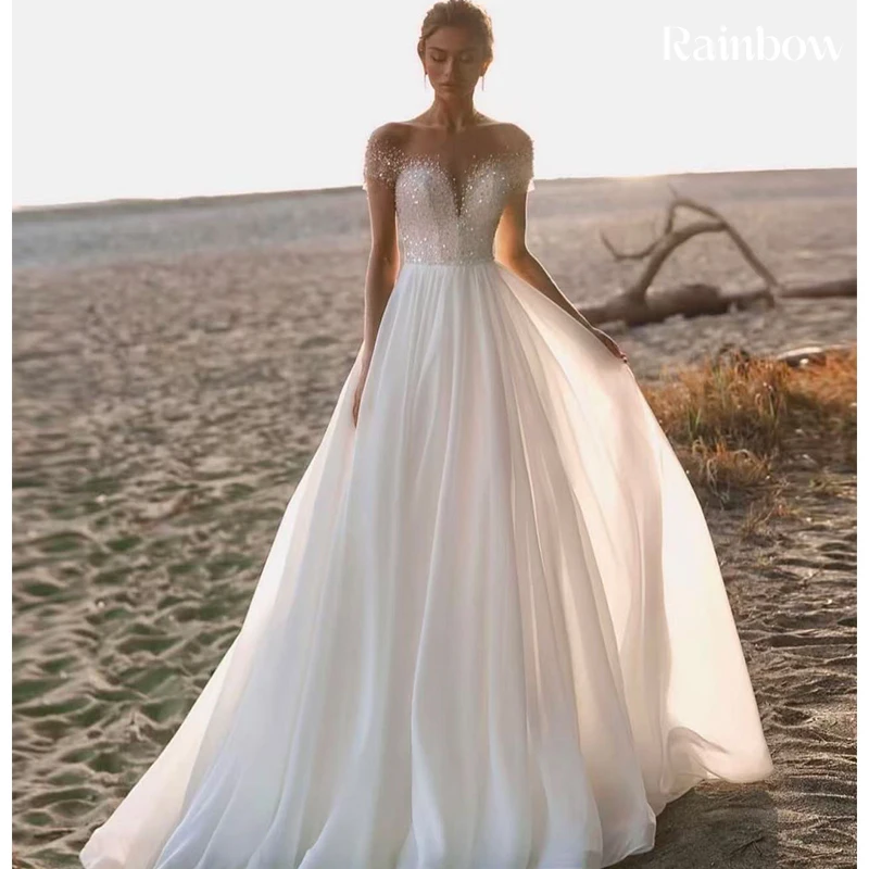 Fully Embroidered Lace Wedding Dress Exquisite A-Line Ball Gown High-Neck Full Sleeve Customized Bride Muslim Vestido De Novia
Fully Embroidered Lace Wedding Dress Exquisite A-Line Ball Gown High-Neck Full Sleeve Customized Bride Muslim Vestido De Novia