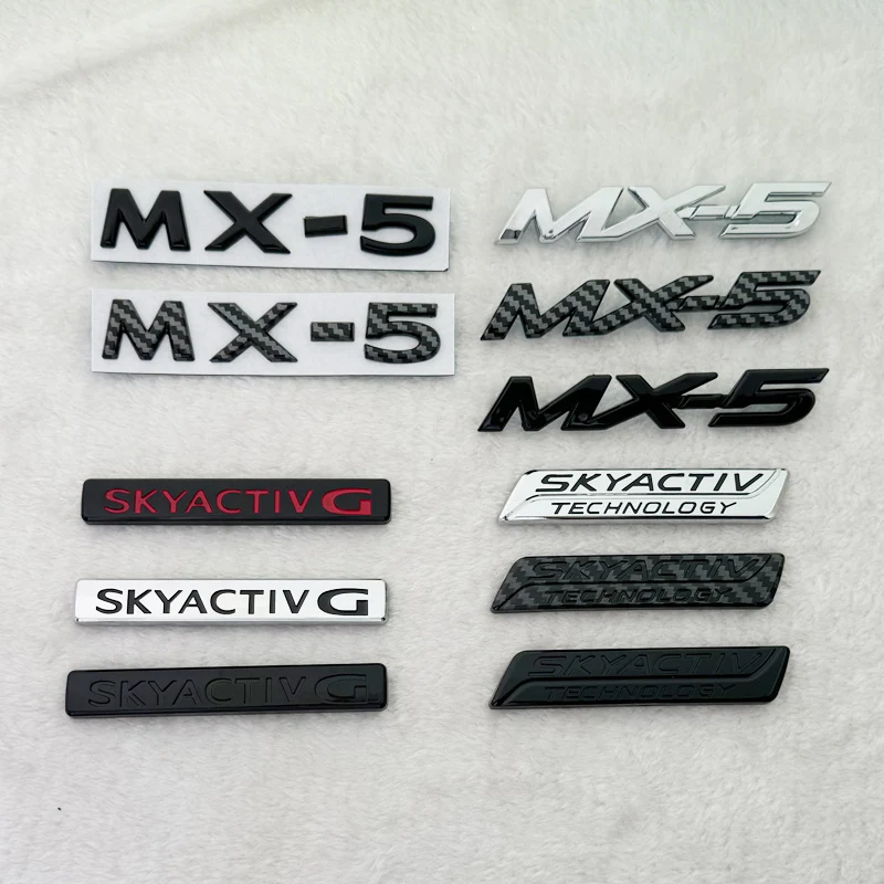 Etiqueta adhesiva con la marca de tecnología SKYACTIV SKYCTIV G aplicable a Mazda MX5 ND MX-5 NC ND
Etiqueta adhesiva con la marca de tecnología SKYACTIV SKYCTIV G aplicable a Mazda MX5 ND MX-5 NC ND