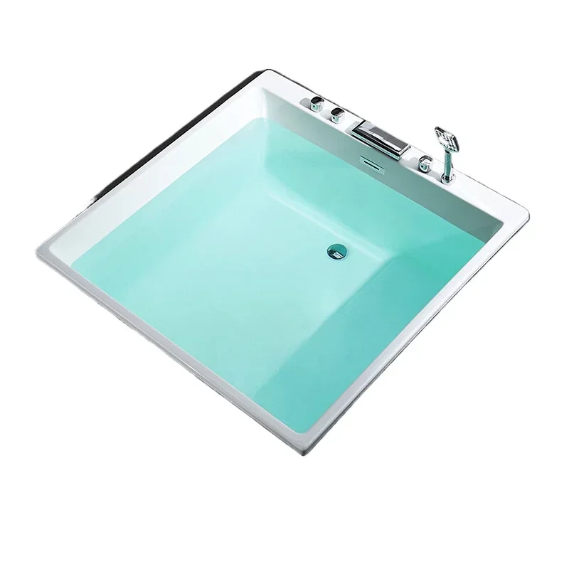 Square bathtub, Japanese deep bubble massage, constant temperature embedded
Square bathtub, Japanese deep bubble massage, constant temperature embedded