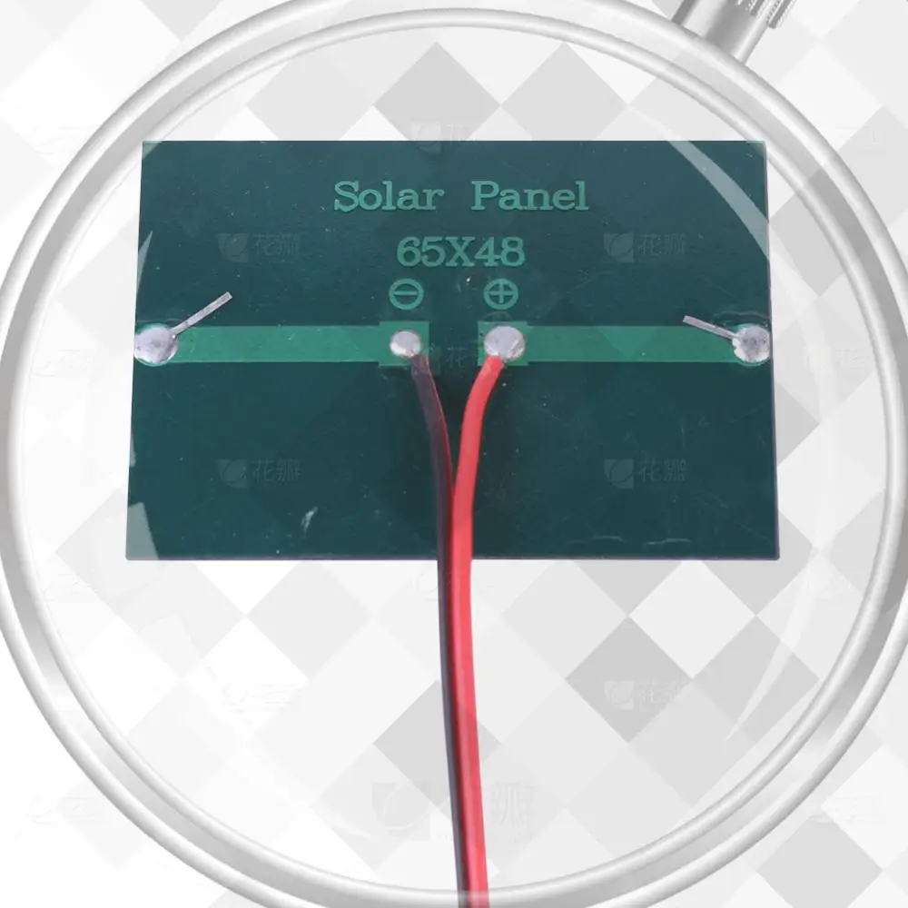 1/2 Pcs Solar Cell 100MA 1W 3V Mini Small Solar Panel Module DIY Polysilicon Solar Epoxy Cell Charger for 2-3V Battery Charging