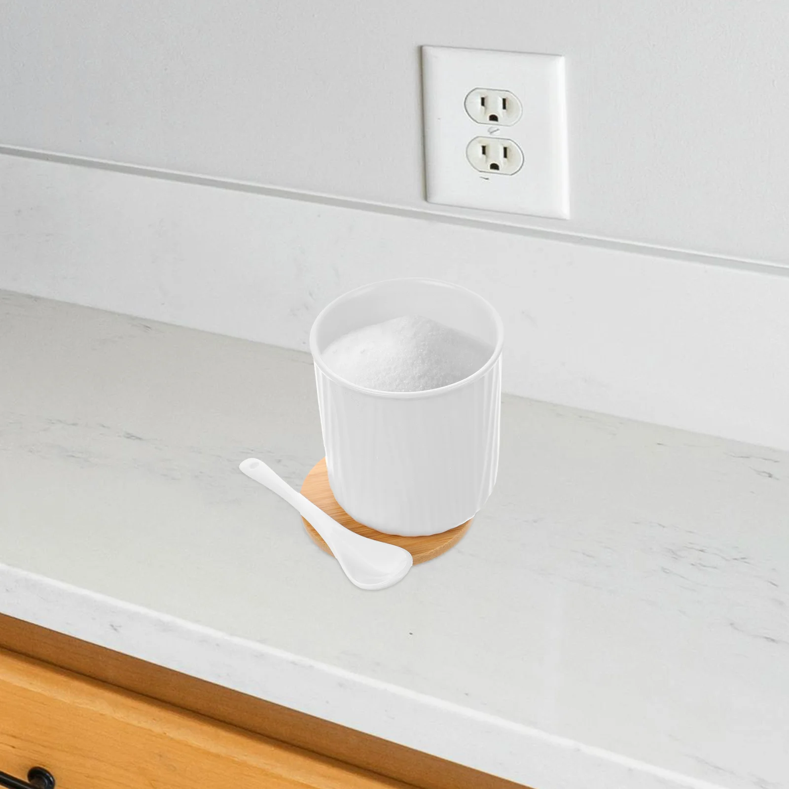 300Ml Ceramic Condiment Container Stylish Salt Cellar with Spoon Spices Storage Jar for Home Cooking Use Salt Storage Container
300Ml Ceramic Condiment Container Stylish Salt Cellar with Spoon Spices Storage Jar for Home Cooking Use Salt Storage Container