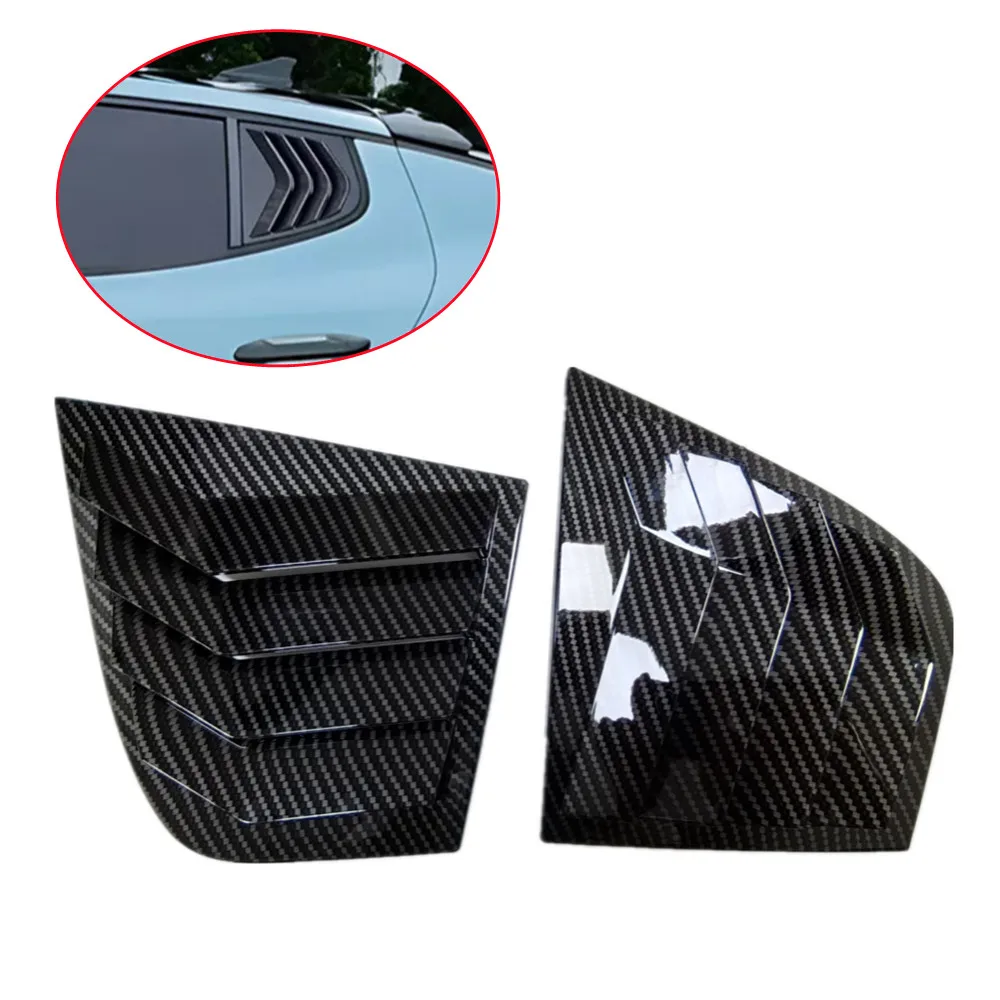 2 шт. для Kia Stinger 2018-2024 автомобиля заднее наружное окно четверть жалюзи крышка боковое вентиляционное отверстие накладка совок аксессуары из АБС-пластика
2 шт. для Kia Stinger 2018-2024 автомобиля заднее наружное окно четверть жалюзи крышка боковое вентиляционное отверстие накладка совок аксессуары из АБС-пластика