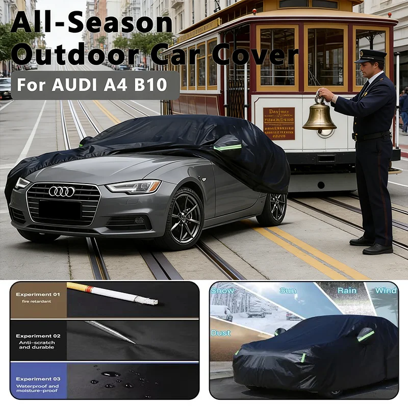 Outdoor Car Cover for AUDI A4 B9 B10 - Outdoor Full Protection, Waterproof Dustproof Heat-Resistant
Outdoor Car Cover for AUDI A4 B9 B10 - Outdoor Full Protection, Waterproof Dustproof Heat-Resistant