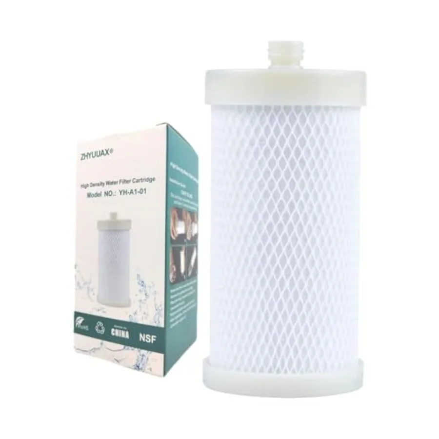 1 Micron High Density Activated Carbon Fibre Cartridge. Replacement Cartridge For Shower Head Filter and Washing Machine Filter
1 Micron High Density Activated Carbon Fibre Cartridge. Replacement Cartridge For Shower Head Filter and Washing Machine Filter