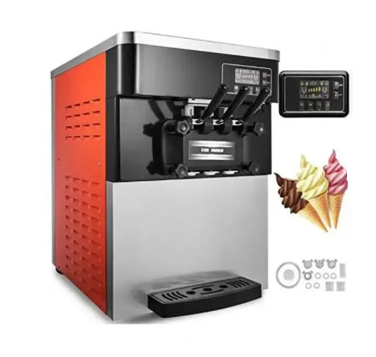 3 Flavors Counter Top Small Commercial Softy Soft Serve Ice Cream Make Maker Vending Machine For Business Sale
3 Flavors Counter Top Small Commercial Softy Soft Serve Ice Cream Make Maker Vending Machine For Business Sale