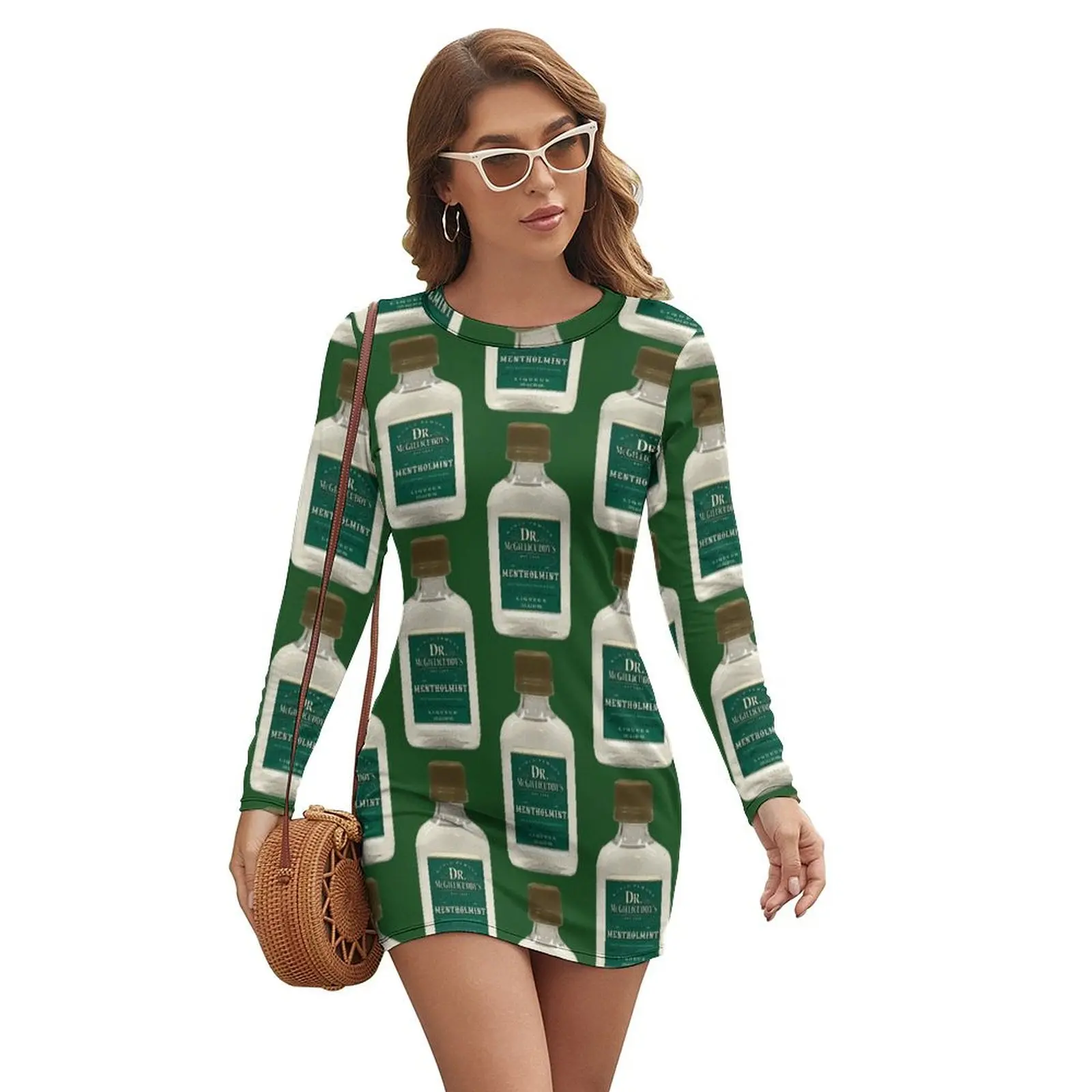 Dr. McGillicuddys Long-sleeved Dress Women long dress Women's evening dress chic and elegant evening
Dr. McGillicuddys Long-sleeved Dress Women long dress Women's evening dress chic and elegant evening
