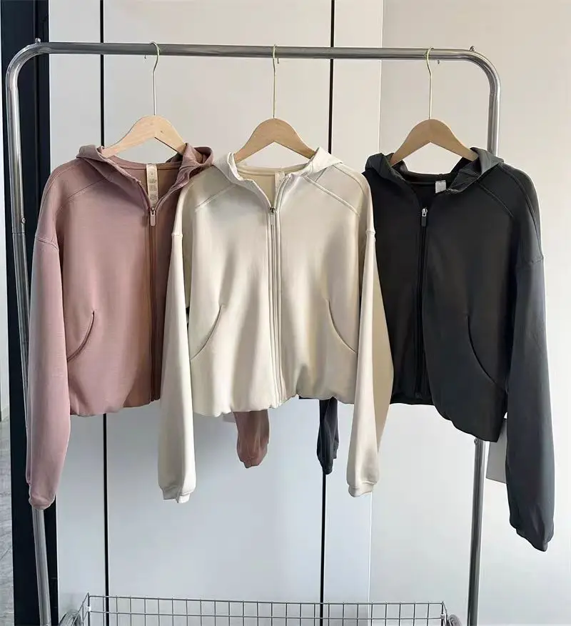 Lemon Hooded Zipper Cardigan Jacket Women's Autumn and Winter New Loose Casual Sweater Running Fitness Sports Top
Lemon Hooded Zipper Cardigan Jacket Women's Autumn and Winter New Loose Casual Sweater Running Fitness Sports Top