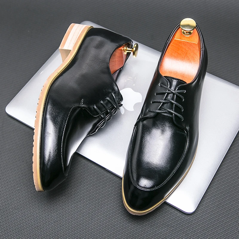Luxury Brand Men's Genuine Leather Shoes Pointed Banquet Dress Shoes Business Shoes Formal Occasions Men's Casual Shoes
Luxury Brand Men's Genuine Leather Shoes Pointed Banquet Dress Shoes Business Shoes Formal Occasions Men's Casual Shoes