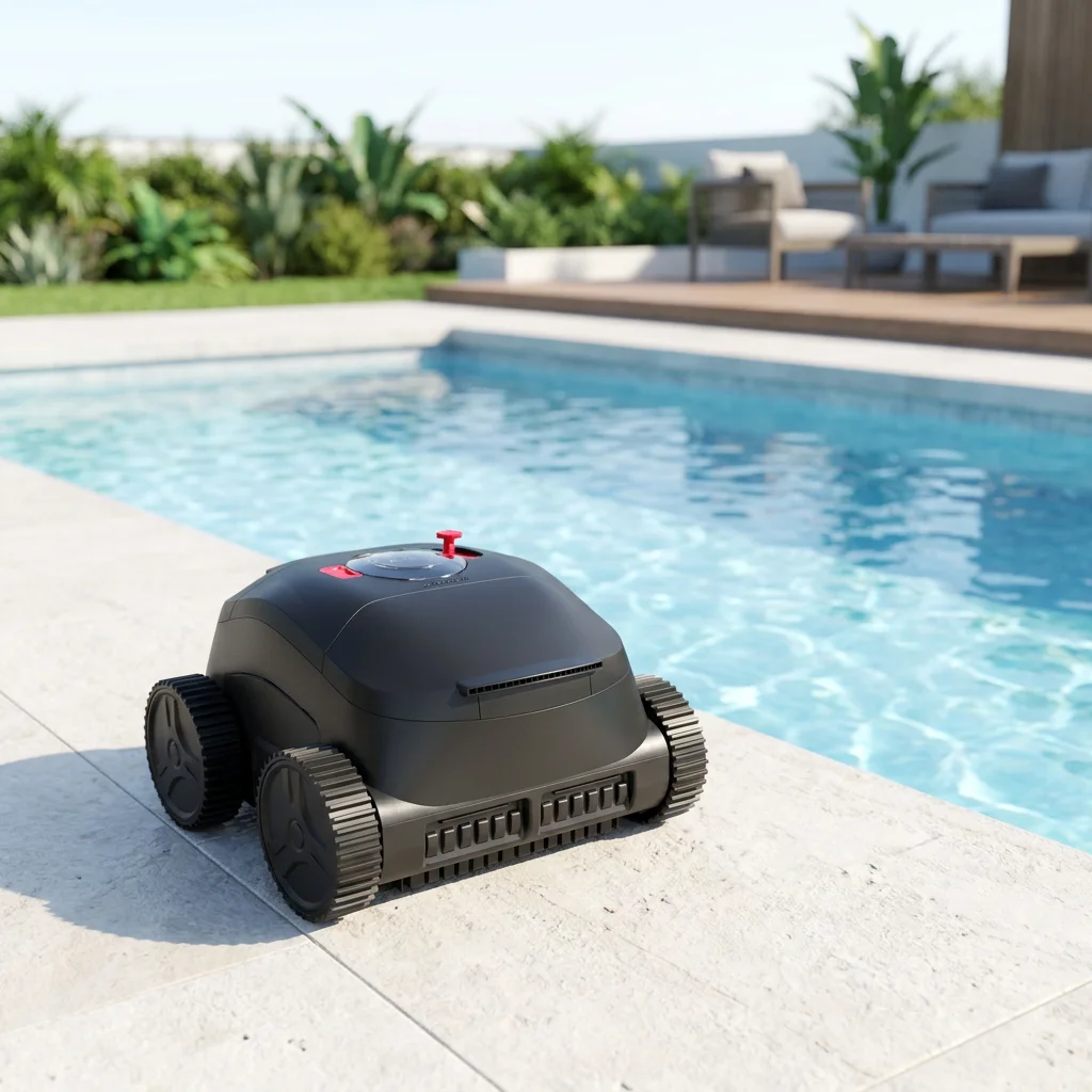 Wireless Robotic Pool Cleaner for Underground Pools Wall-Climbing Automatic Vacuum 4500mAh Brushless Motor Smart
Wireless Robotic Pool Cleaner for Underground Pools Wall-Climbing Automatic Vacuum 4500mAh Brushless Motor Smart
