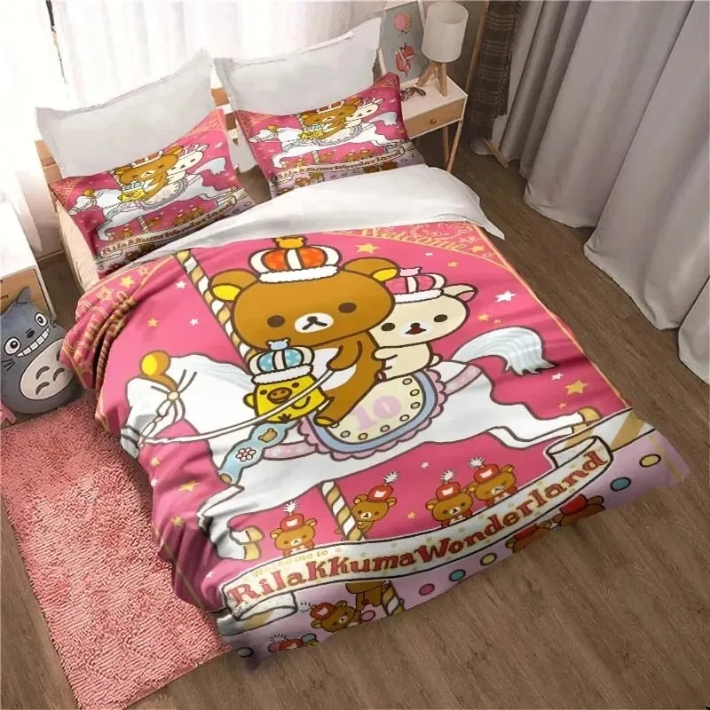 3D Print Cute Rilakkuma Bear Kawaii Bedding Set Double Twin King Duvet Cover Comforter Pillowcase Boys Girls Adults Bedroom
3D Print Cute Rilakkuma Bear Kawaii Bedding Set Double Twin King Duvet Cover Comforter Pillowcase Boys Girls Adults Bedroom