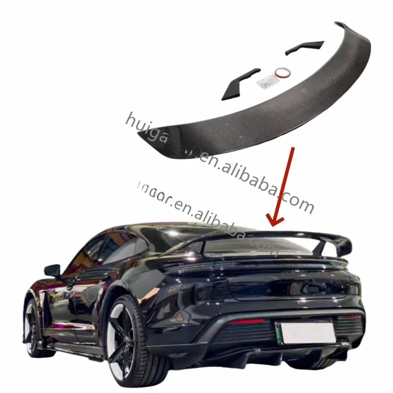 Глянцевый задний спойлер багажника из углеродного волокна в стиле RZ, автомобильные аксессуары для 4S, внешний хвостовой спойлер, комплект кузова 
Глянцевый задний спойлер багажника из углеродного волокна в стиле RZ, автомобильные аксессуары для 4S, внешний хвостовой спойлер, комплект кузова
