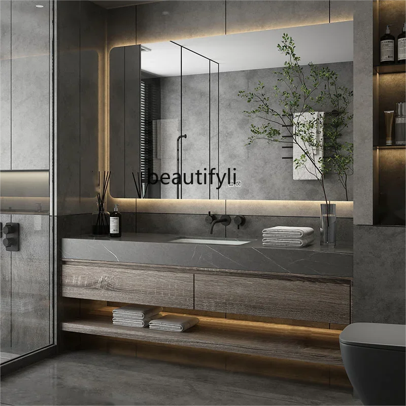 ls 42Italian minimalist rock slab bathroom cabinet integrated basin washbasin cabinet combined bathroom cabinet
ls 42Italian minimalist rock slab bathroom cabinet integrated basin washbasin cabinet combined bathroom cabinet