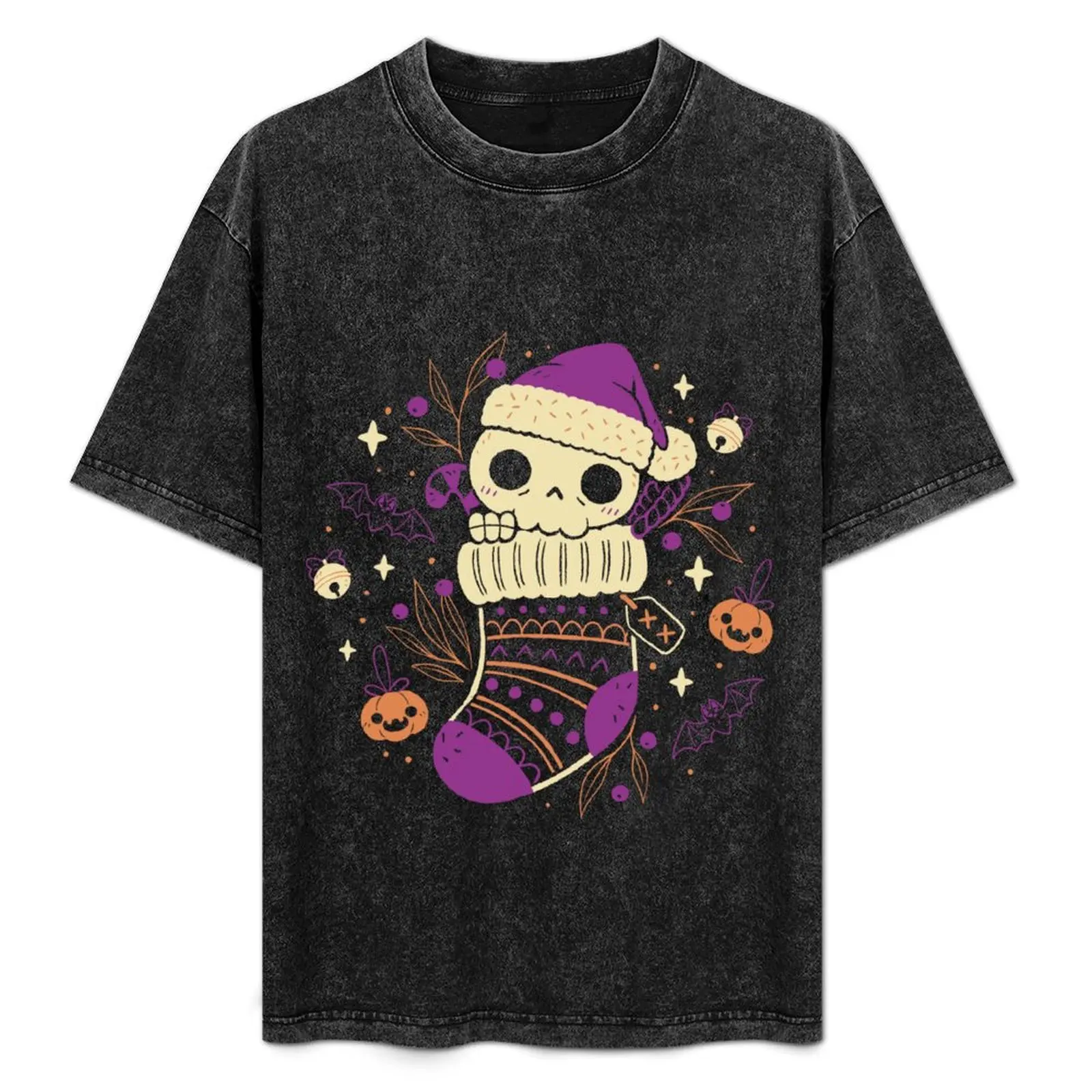 Cute Christmas Stocking Skull T-Shirt Breathable Mesh Panel T-Shirt
Cute Christmas Stocking Skull T-Shirt Breathable Mesh Panel T-Shirt