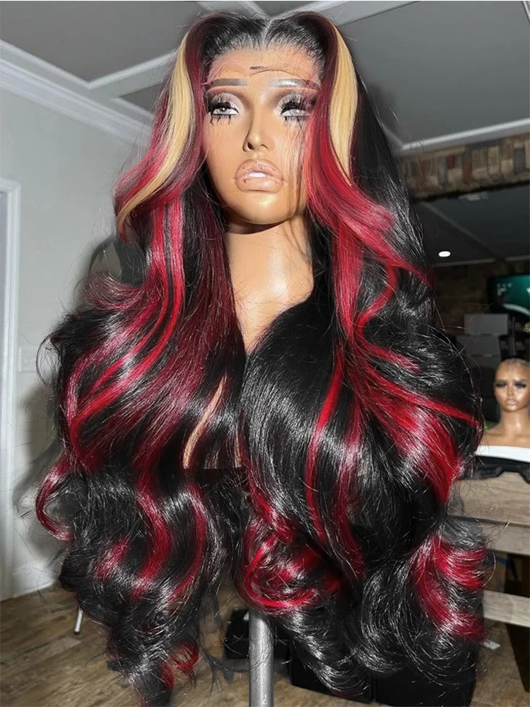 1B/99J/27 Highlight Wig Pre Plucked 30 Inch Body Wave Lace Human Hair Wig Red Burgundy Closure 5X5 Glueless Wigs Wear And Go
1B/99J/27 Highlight Wig Pre Plucked 30 Inch Body Wave Lace Human Hair Wig Red Burgundy Closure 5X5 Glueless Wigs Wear And Go