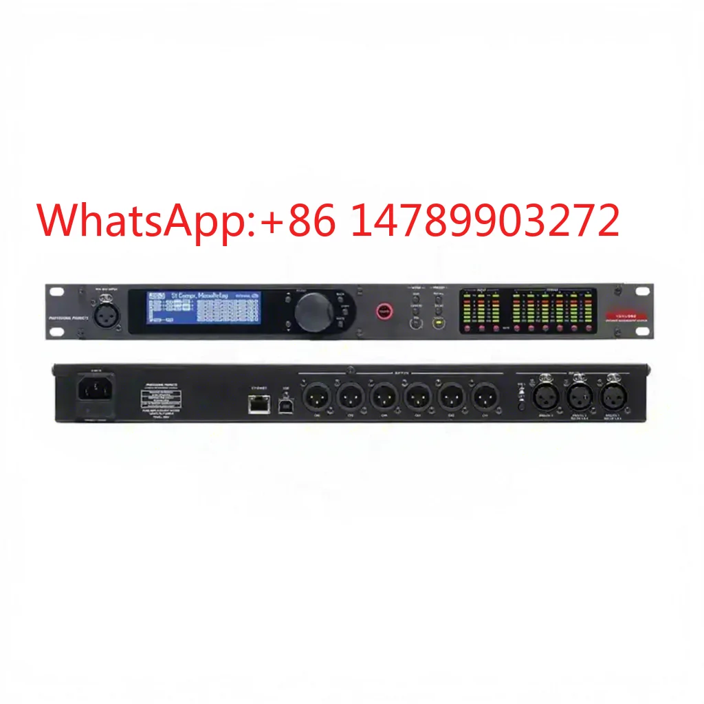 3 In 6 Out Equalizer Processor Stage Sound Speaker Management Audio Equipment
3 In 6 Out Equalizer Processor Stage Sound Speaker Management Audio Equipment