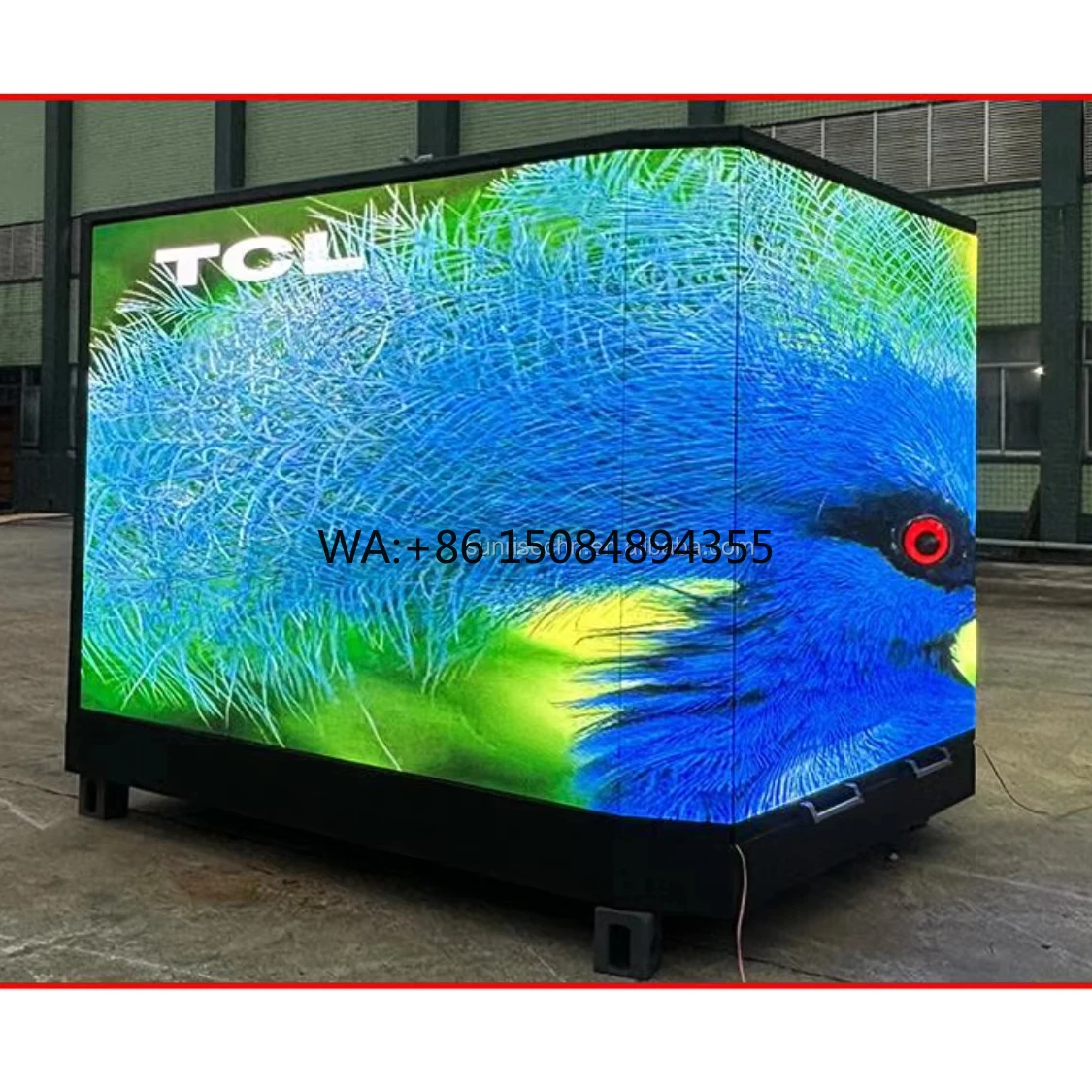 Mobile Outdoor Advertising Truck with Eye-Catching P3.84/P4.8/P5/P8 LED Screen for Airport Video Wall Promotion 5mm Pixel Pitch
Mobile Outdoor Advertising Truck with Eye-Catching P3.84/P4.8/P5/P8 LED Screen for Airport Video Wall Promotion 5mm Pixel Pitch