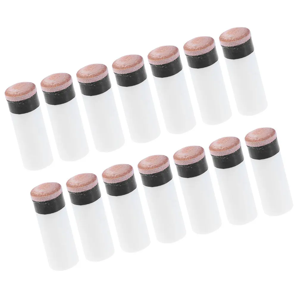 14Pcs 12Mm Slip-on Pool Cue Tips Replacement for Billiards Cue Stick Repair Lightweight Easy Install Tight Seal Consistent
14Pcs 12Mm Slip-on Pool Cue Tips Replacement for Billiards Cue Stick Repair Lightweight Easy Install Tight Seal Consistent
