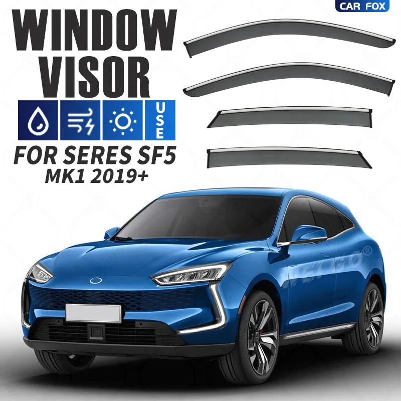 4Pcs For SERES SF5 2019+ Car Window Visor Awning Shelters Windshield Side Window Rain Sun Shade Auto Accessories Car Styling
4Pcs For SERES SF5 2019+ Car Window Visor Awning Shelters Windshield Side Window Rain Sun Shade Auto Accessories Car Styling