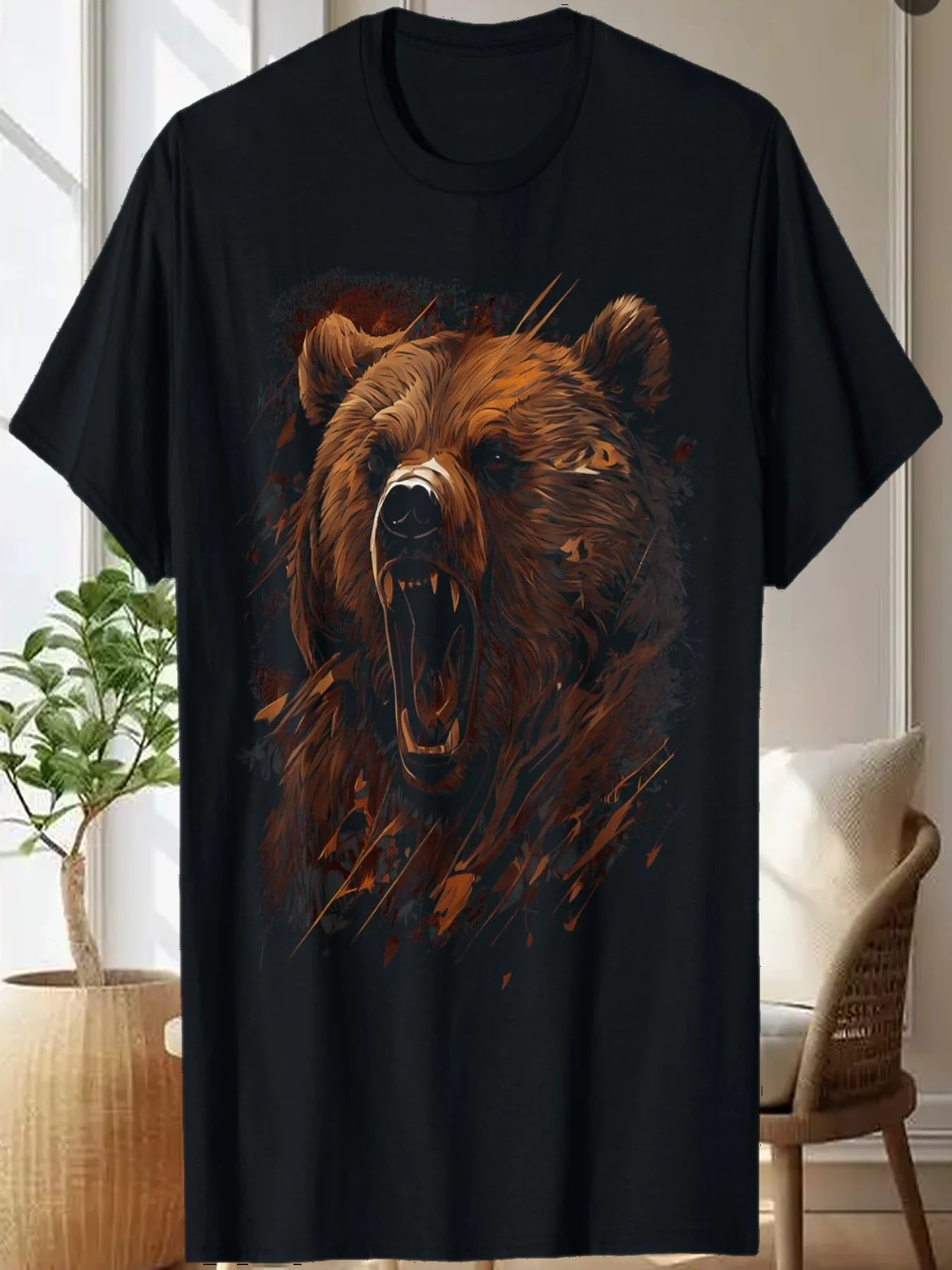 Grizzly Bear Growl Animal Graphic for Men Women Boys Girls T-Shirt
Grizzly Bear Growl Animal Graphic for Men Women Boys Girls T-Shirt