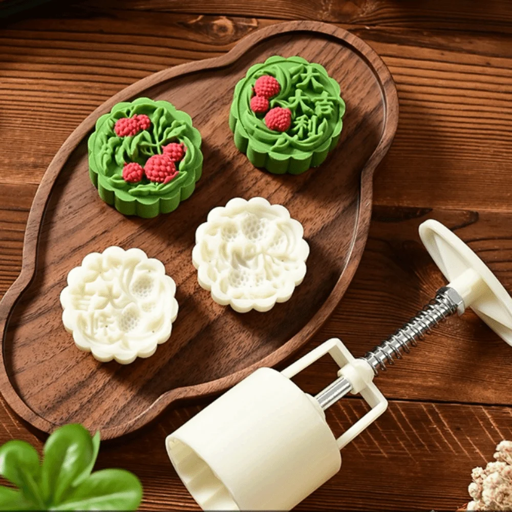 Fondant Cake Decoration Hand Press Lychee Pattern Mooncake Mold Manual DIY Mung Bean Cake Mold Embossing Pastry Molds Kitchen
Fondant Cake Decoration Hand Press Lychee Pattern Mooncake Mold Manual DIY Mung Bean Cake Mold Embossing Pastry Molds Kitchen