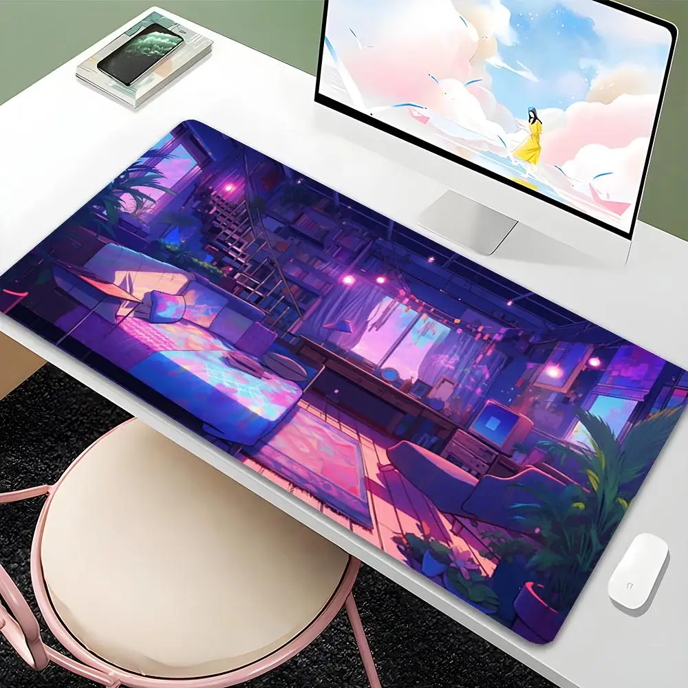 Комната японского аниме, большой удлиненный игровой коврик для мыши, нескользящая резиновая основа, прецизионный край, моющийся прямоугольный коврик для стола 900x400
Комната японского аниме, большой удлиненный игровой коврик для мыши, нескользящая резиновая основа, прецизионный край, моющийся прямоугольный коврик для стола 900x400