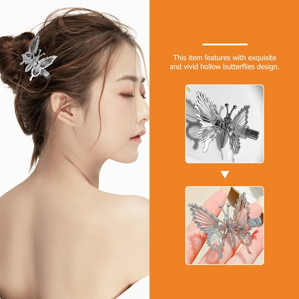 12Pcs Metallic Hollow Butterfly Hair Clips for Women Girls Styling Hairpins Barrettes Hair Accessories Fastening Grip Holders
12Pcs Metallic Hollow Butterfly Hair Clips for Women Girls Styling Hairpins Barrettes Hair Accessories Fastening Grip Holders