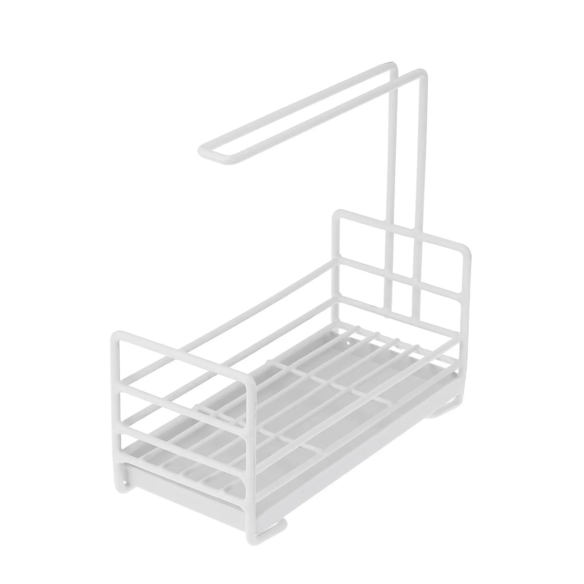 Hook Drain Rack Kitchen Storage Shelf Countertop Organizer for Sponge Dishcloth Brush Iron with Removable Water Tray
Hook Drain Rack Kitchen Storage Shelf Countertop Organizer for Sponge Dishcloth Brush Iron with Removable Water Tray