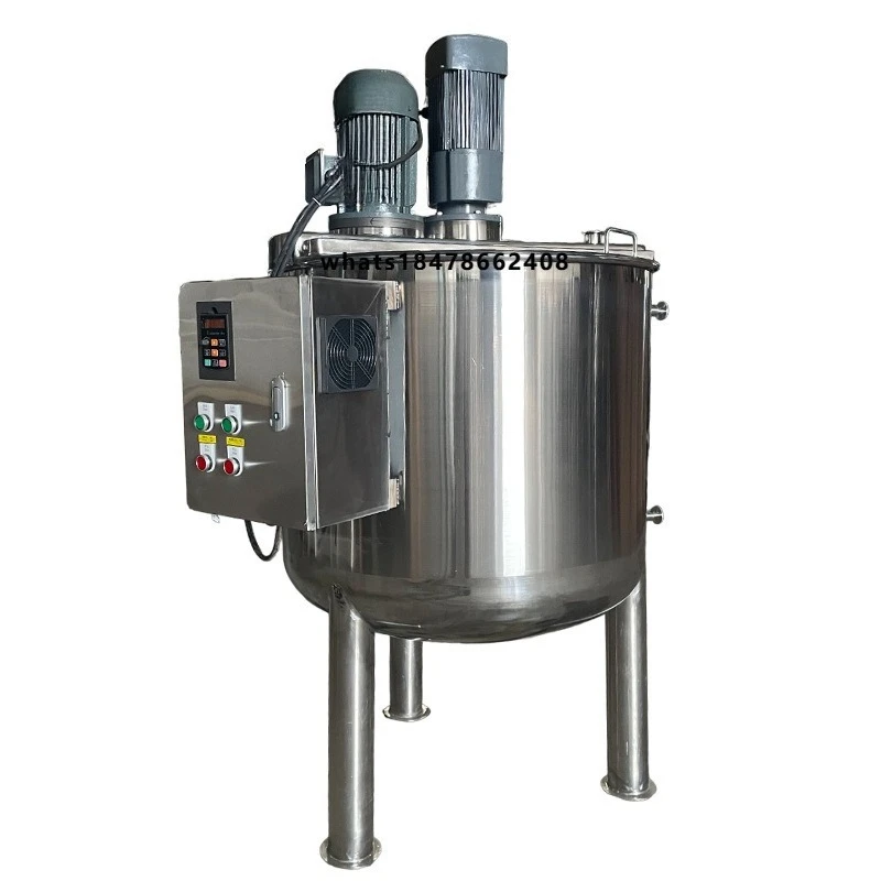 Stainless Steel Mixer Machine Liquid Soap Detergent Shampoo Electric Jacketed Homogenizer Mixing Tank
Stainless Steel Mixer Machine Liquid Soap Detergent Shampoo Electric Jacketed Homogenizer Mixing Tank