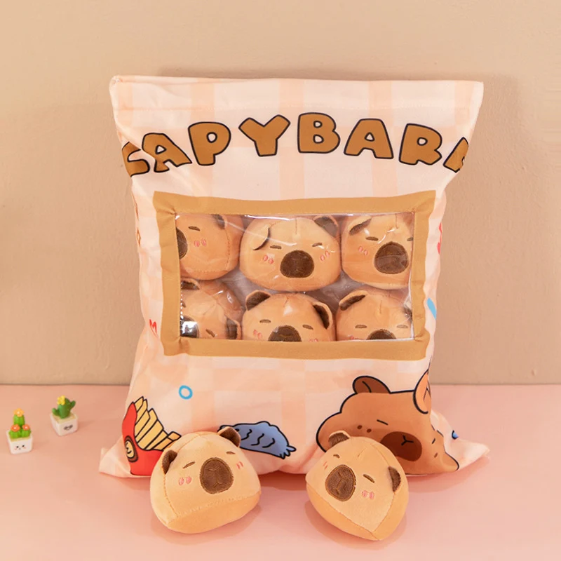 Милая плюшевая подушка-обнимашка Капибара, мультяшная декоративная подушка, плюшевая кукла Капибара, креативная игрушка-пудинг с 6 детенышами капибар, подарок на день рождения
Милая плюшевая подушка-обнимашка Капибара, мультяшная декоративная подушка, плюшевая кукла Капибара, креативная игрушка-пудинг с 6 детенышами капибар, подарок на день рождения