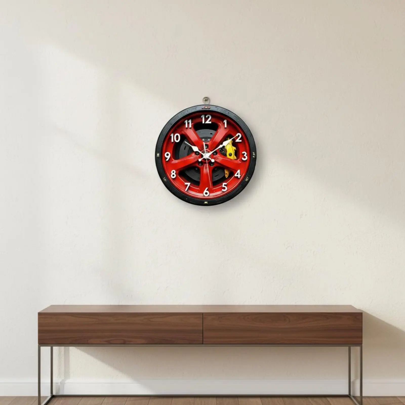 Brake Disc Wall Clock Non-Ticking Car Wheel Clock Racing Design Timepiece Creative Design House Decoration Dimensional Effect
Brake Disc Wall Clock Non-Ticking Car Wheel Clock Racing Design Timepiece Creative Design House Decoration Dimensional Effect