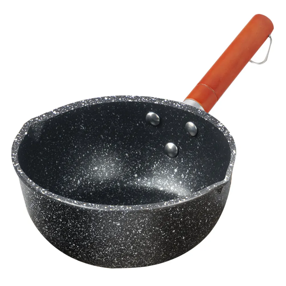 Milk Sauce Pan Non stick Small Size Black Color Operation Easy Food Cooking Pot Kitchen Supply
Milk Sauce Pan Non stick Small Size Black Color Operation Easy Food Cooking Pot Kitchen Supply
