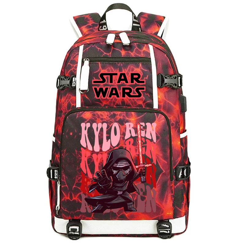 Студенческий рюкзак с принтом «Звездные войны» Кайло Рена, повседневный рюкзак большой вместимости для мальчиков и девочек, школьный рюкзак для путешествий
Студенческий рюкзак с принтом «Звездные войны» Кайло Рена, повседневный рюкзак большой вместимости для мальчиков и девочек, школьный рюкзак для путешествий