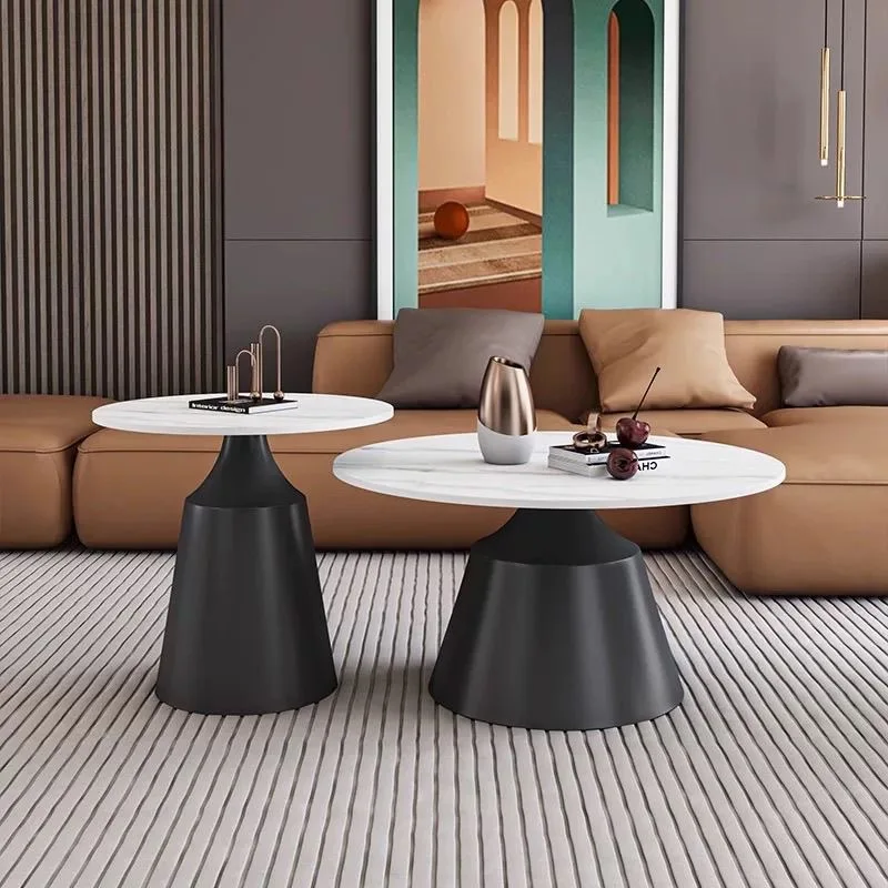 Light luxury modern minimalist rock slab design coffee table, various size combinations, living room family
Light luxury modern minimalist rock slab design coffee table, various size combinations, living room family