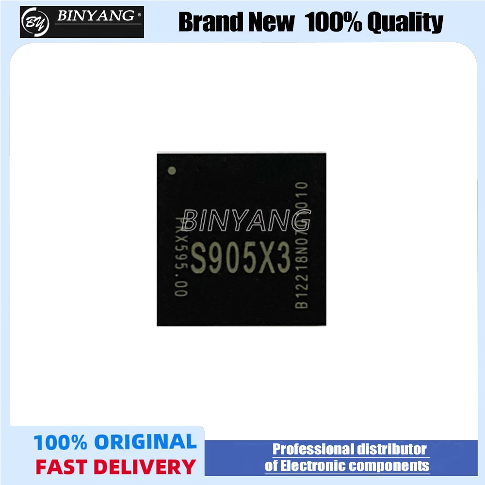 (1-5 шт.) 100% новый набор микросхем S905X3 BGA
(1-5 шт.) 100% новый набор микросхем S905X3 BGA