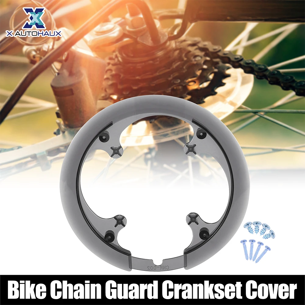 X Autohaux 42 44 Teeth 7.4cm 9.5-10.5cm Bicycle Bike Crankset Chain Wheel Cover Guard Sprocket Protector Crank Protector
X Autohaux 42 44 Teeth 7.4cm 9.5-10.5cm Bicycle Bike Crankset Chain Wheel Cover Guard Sprocket Protector Crank Protector