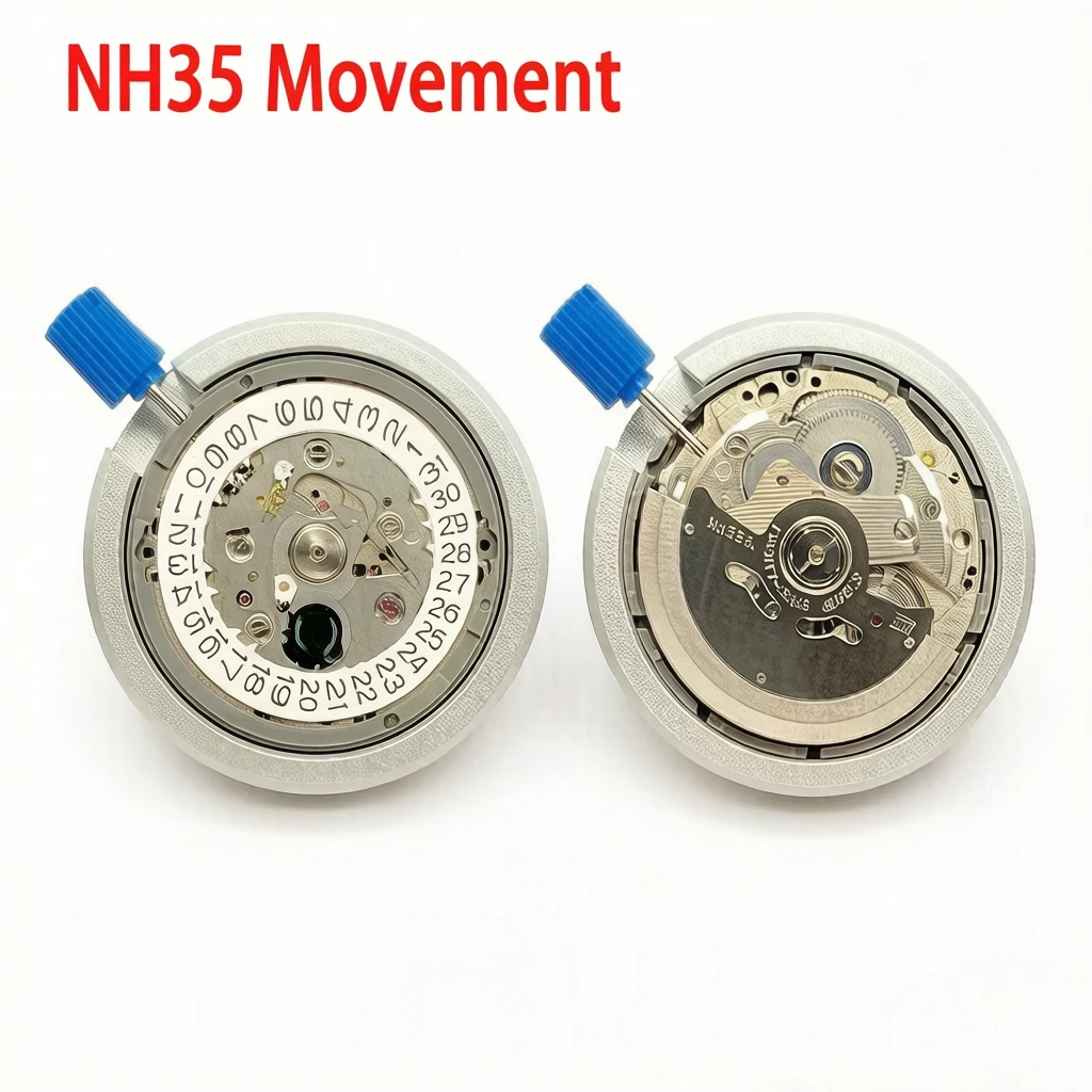 Japan Genuine NH35 Automatic Mechanical Movement High Accuracy 24 Jewels Mod Watch Replacement NH35A Date at 3:00 at 3.8
Japan Genuine NH35 Automatic Mechanical Movement High Accuracy 24 Jewels Mod Watch Replacement NH35A Date at 3:00 at 3.8