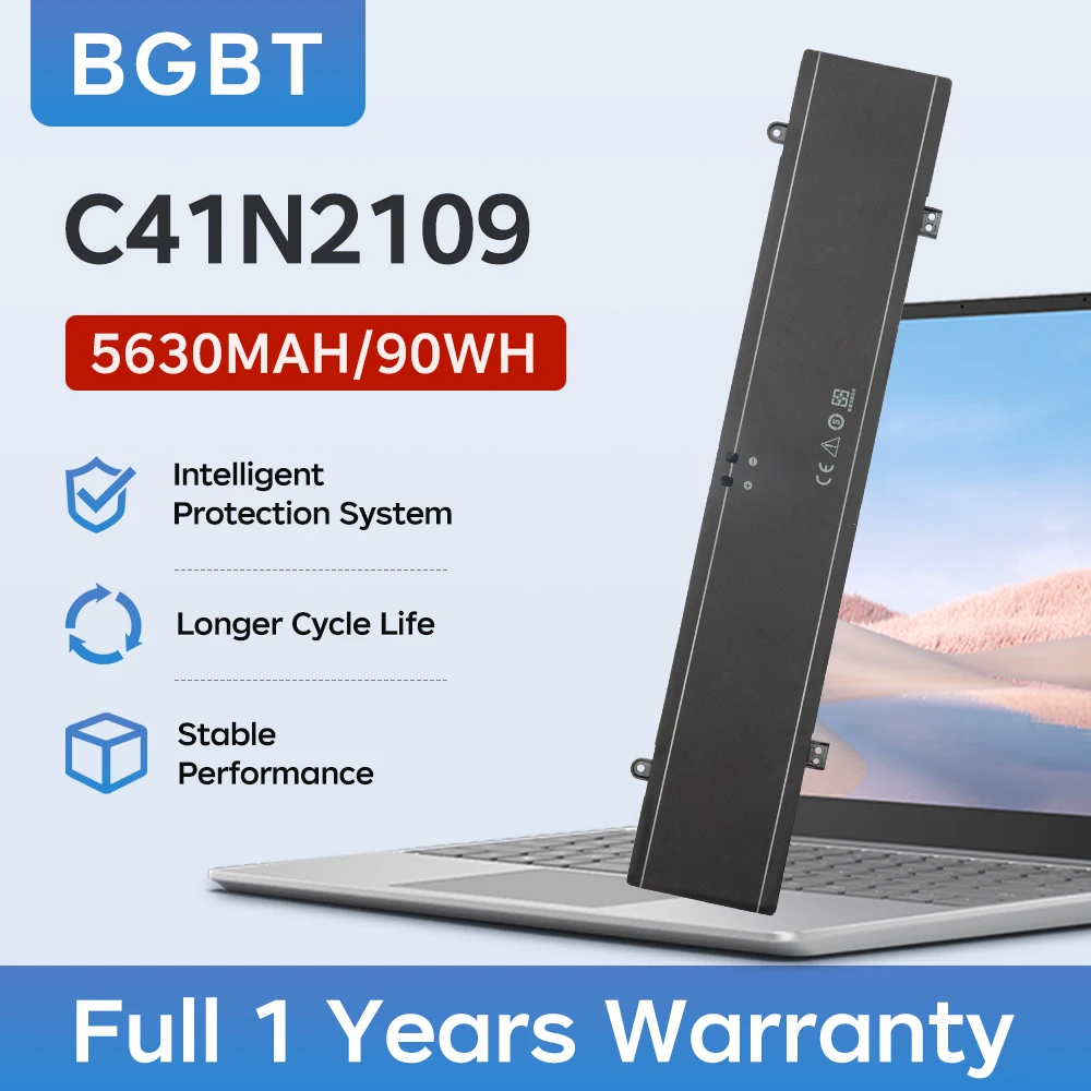 BGBT C41N2109 Laptop Battery for ASUS ROG Flow X16 GV601R ROG Strix G18 G814J GV601RE-M5057X NR2203RM
BGBT C41N2109 Laptop Battery for ASUS ROG Flow X16 GV601R ROG Strix G18 G814J GV601RE-M5057X NR2203RM